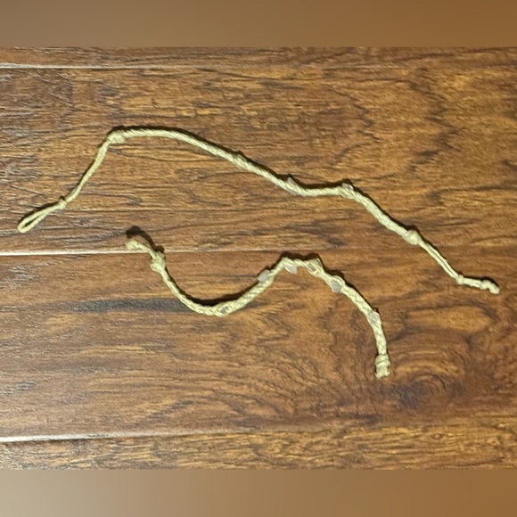 🔸Crystal Beaded Hemp Bracelet/Anklet🔸 - Picture 8 of 11